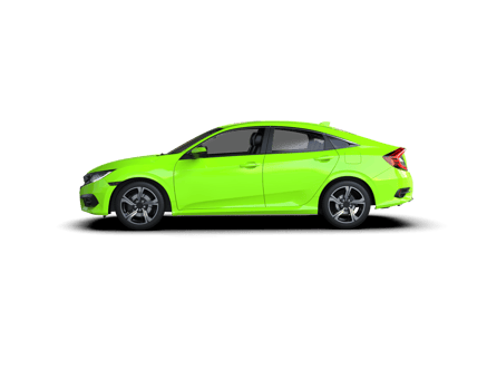 Modern car isolated on background. 3d rendering - illustration png