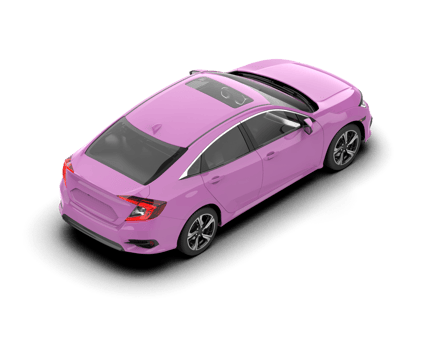 Modern car isolated on background. 3d rendering - illustration png