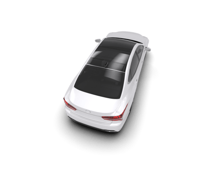 Modern car isolated on background. 3d rendering - illustration png