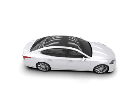 Modern car isolated on background. 3d rendering - illustration png