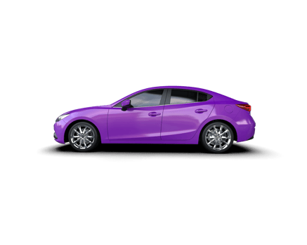 Modern car isolated on background. 3d rendering - illustration png