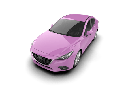 Modern car isolated on background. 3d rendering - illustration png