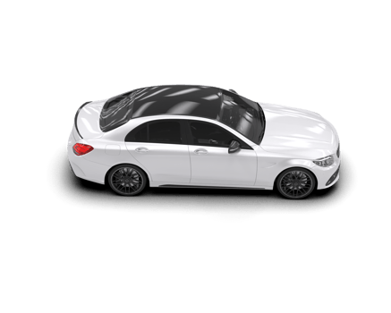 Modern car isolated on background. 3d rendering - illustration png