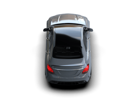 Modern car isolated on background. 3d rendering - illustration png