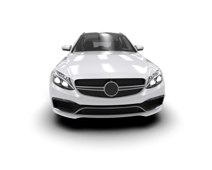 Modern car isolated on background. 3d rendering - illustration png