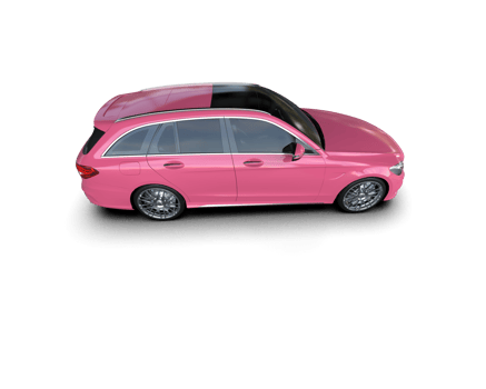 Modern car isolated on background. 3d rendering - illustration png