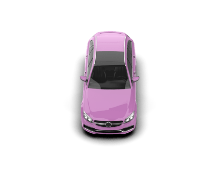 Modern car isolated on background. 3d rendering - illustration png