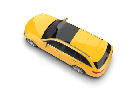 Modern car isolated on background. 3d rendering - illustration png