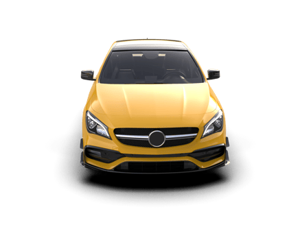 Modern car isolated on background. 3d rendering - illustration png