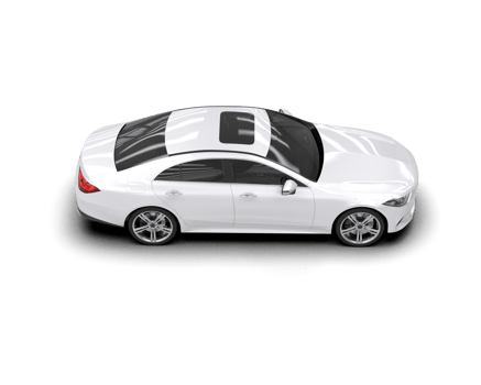 Modern car isolated on background. 3d rendering - illustration png
