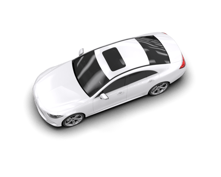 Modern car isolated on background. 3d rendering - illustration png