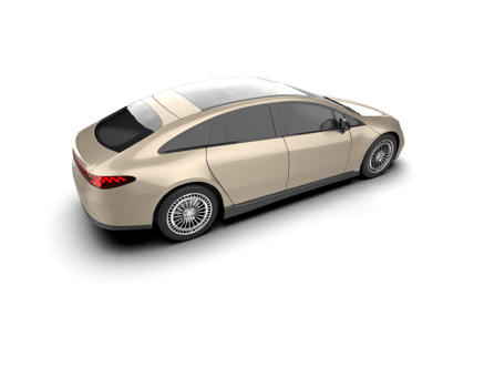 Modern car isolated on background. 3d rendering - illustration png