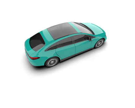 Modern car isolated on background. 3d rendering - illustration png