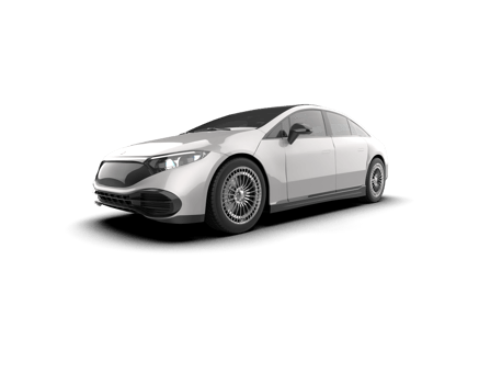 Modern car isolated on background. 3d rendering - illustration png
