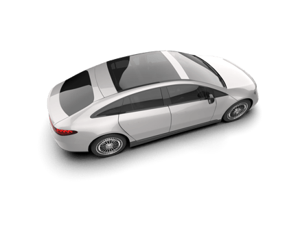 Modern car isolated on background. 3d rendering - illustration png