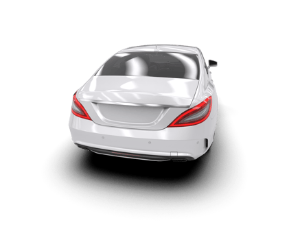 Modern car isolated on background. 3d rendering - illustration png