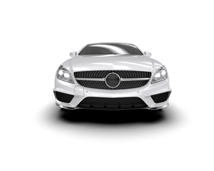 Modern car isolated on background. 3d rendering - illustration png