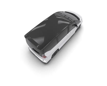 Modern car isolated on background. 3d rendering - illustration png