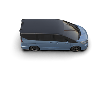 Modern car isolated on background. 3d rendering - illustration png