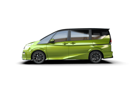 Modern car isolated on background. 3d rendering - illustration png