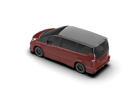 Modern car isolated on background. 3d rendering - illustration png