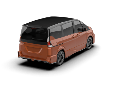 Modern car isolated on background. 3d rendering - illustration png