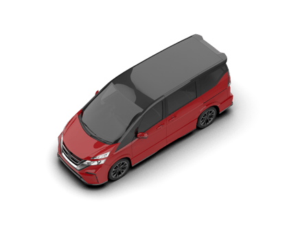 Modern car isolated on background. 3d rendering - illustration png