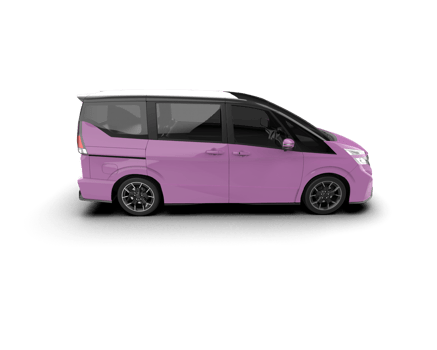 Modern car isolated on background. 3d rendering - illustration png