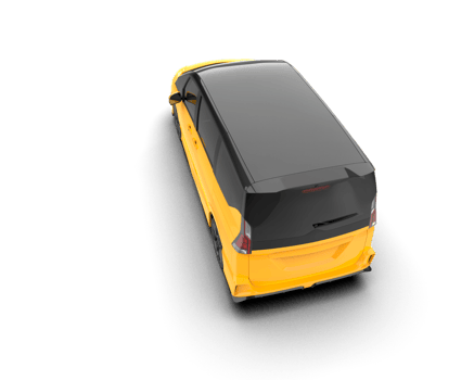 Modern car isolated on background. 3d rendering - illustration png