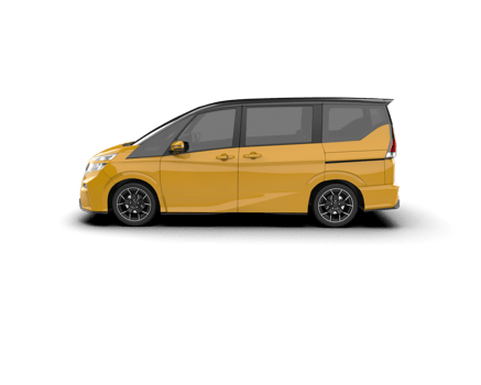 Modern car isolated on background. 3d rendering - illustration png
