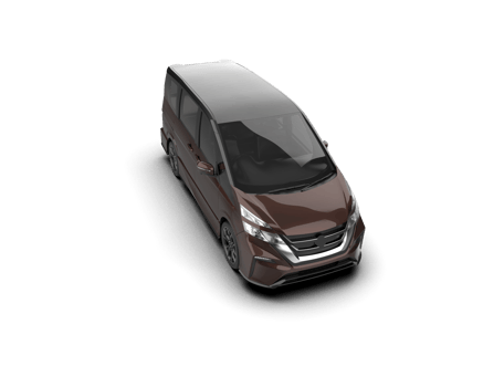 Modern car isolated on background. 3d rendering - illustration png