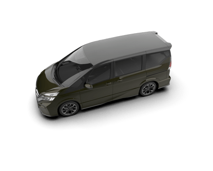 Modern car isolated on background. 3d rendering - illustration png