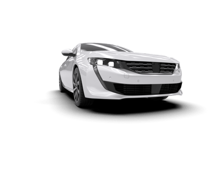 Modern car isolated on background. 3d rendering - illustration png