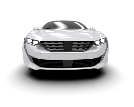 Modern car isolated on background. 3d rendering - illustration png