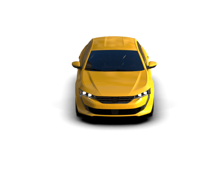 Modern car isolated on background. 3d rendering - illustration png