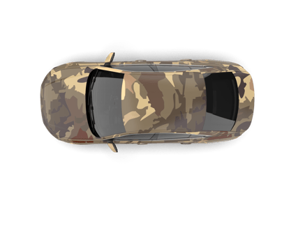 Modern car isolated on background. 3d rendering - illustration png