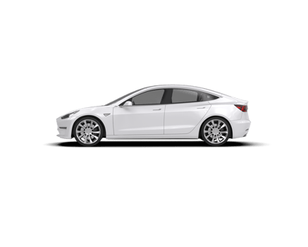 Modern car isolated on background. 3d rendering - illustration png