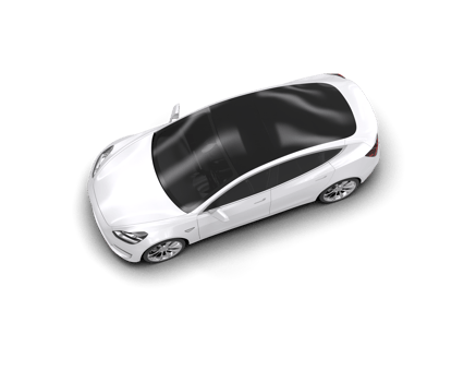 Modern car isolated on background. 3d rendering - illustration png