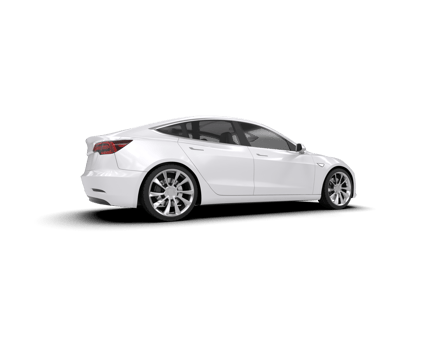 Modern car isolated on background. 3d rendering - illustration png