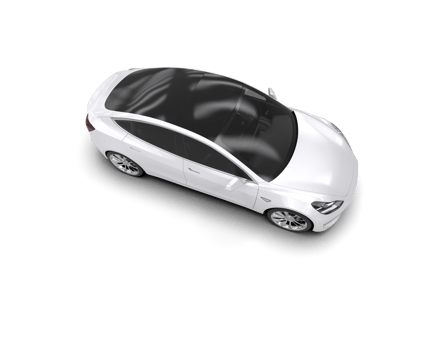 Modern car isolated on background. 3d rendering - illustration png