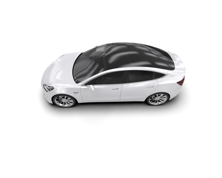 Modern car isolated on background. 3d rendering - illustration png