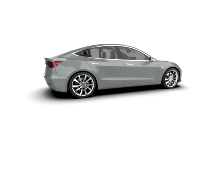 Modern car isolated on background. 3d rendering - illustration png