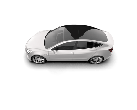 Modern car isolated on background. 3d rendering - illustration png