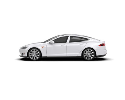 Modern car isolated on background. 3d rendering - illustration png
