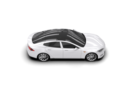 Modern car isolated on background. 3d rendering - illustration png