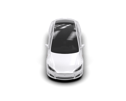 Modern car isolated on background. 3d rendering - illustration png
