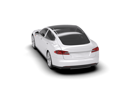 Modern car isolated on background. 3d rendering - illustration png