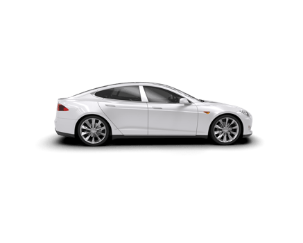 Modern car isolated on background. 3d rendering - illustration png