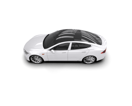 Modern car isolated on background. 3d rendering - illustration png