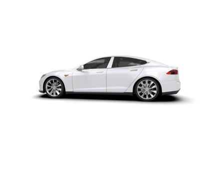 Modern car isolated on background. 3d rendering - illustration png